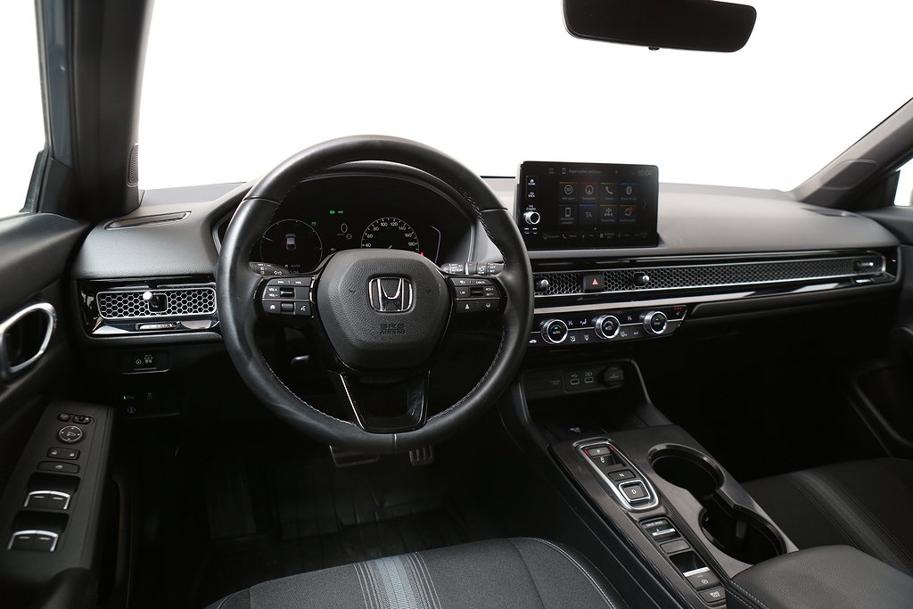 Honda Civic e:HEV e-CVT 184hk Sport Aut FULLHYBRID Dragkrok 2024