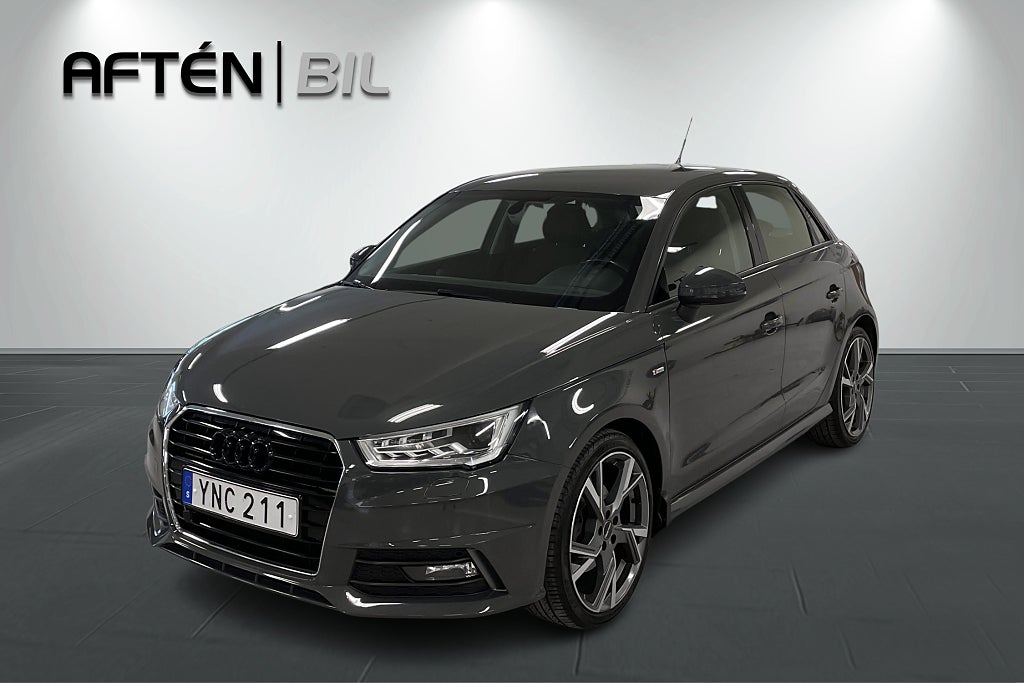 Audi A1 Sportback 1.4 TFSI|S-Line|M&K-Värmare| - Fint Skick!