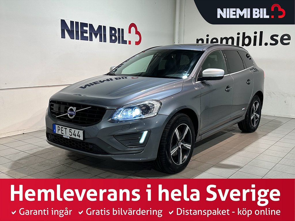 Volvo XC60 D4 AWD R-Design Tow Dwarm Camera Pano GPS SoV