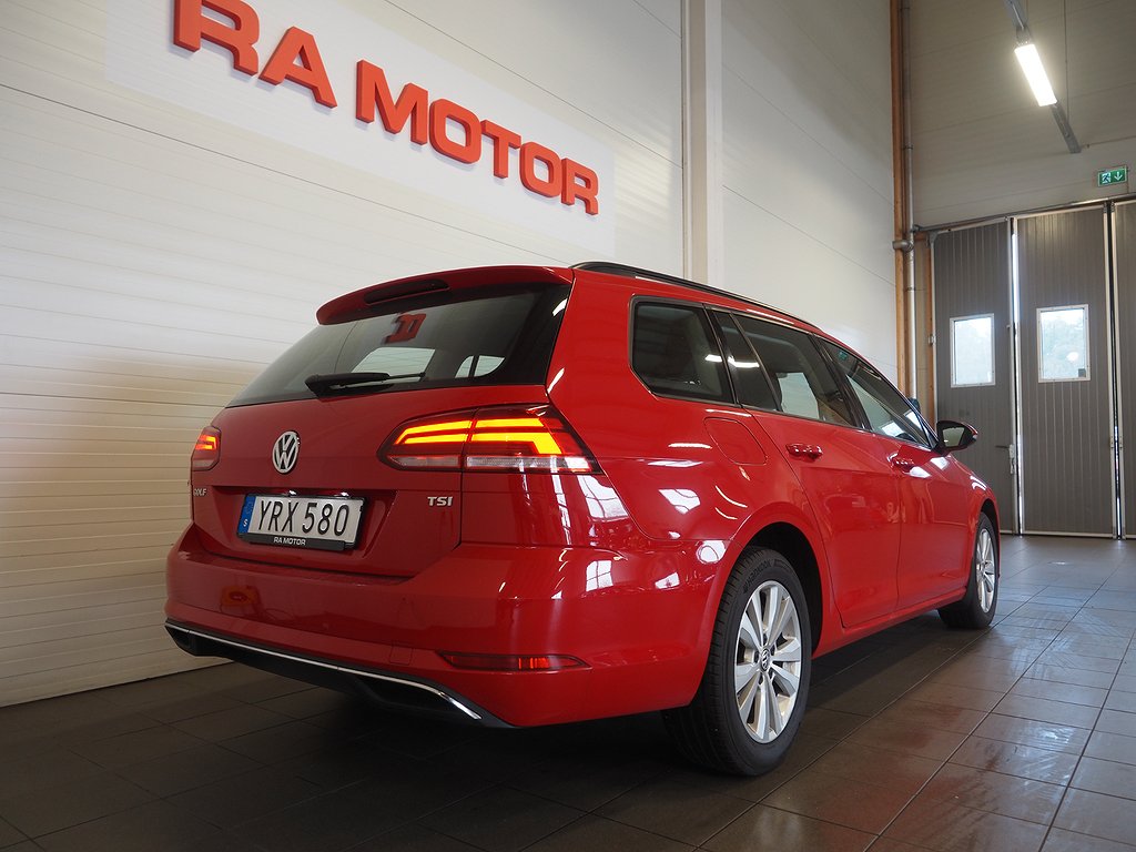 Volkswagen Golf SC 1.0 TSI 110hk | Backkamera | M&K | 2018