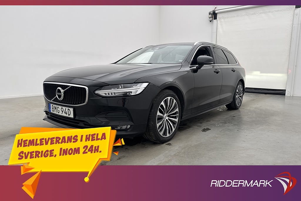 Volvo V90 D4 AWD Advanced VOC Värmare Navi Rattvärm Sensorer