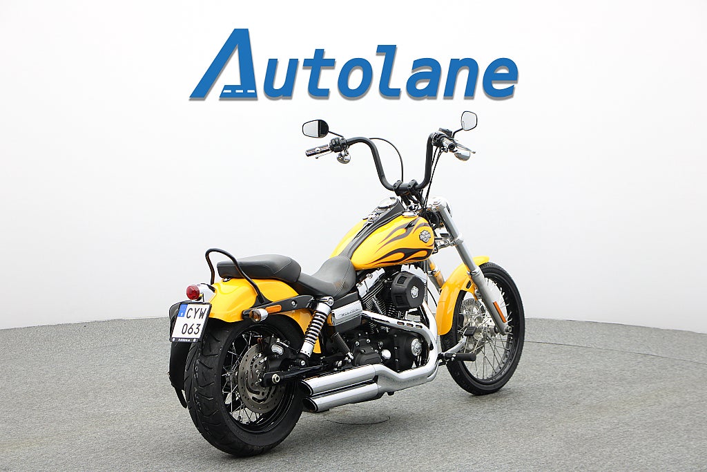 Harley-Davidson Wide Glide *Vance&Hines Nyservad Nya däck