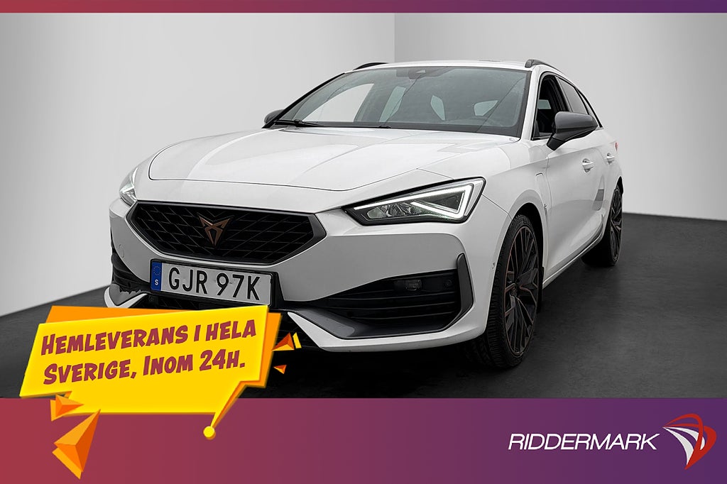 Cupra Leon Sportstourer e-Hybrid 245hk Kamera Navi Dragkrok