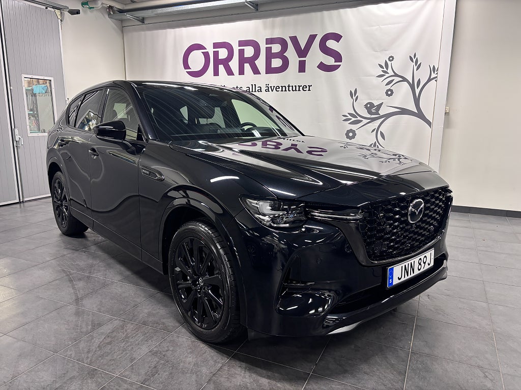 Mazda CX-60 PHEV 327hk Homura Plus Panorama C&S Sv. innertak