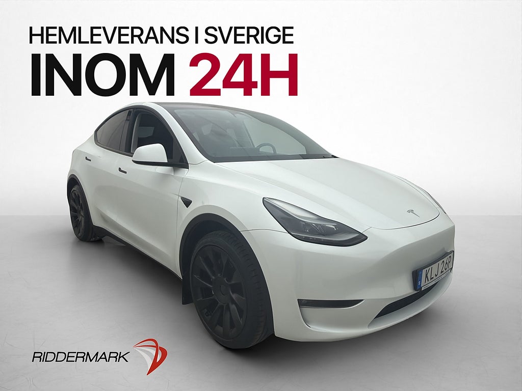 Tesla Model Y Long Range AWD Dragkrok Autopilot MOMS