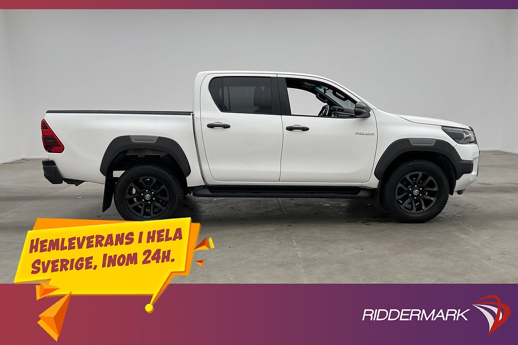 Toyota Hilux Invincible 2.8 4WD M/K-Värm Drag JBL Diff MOMS