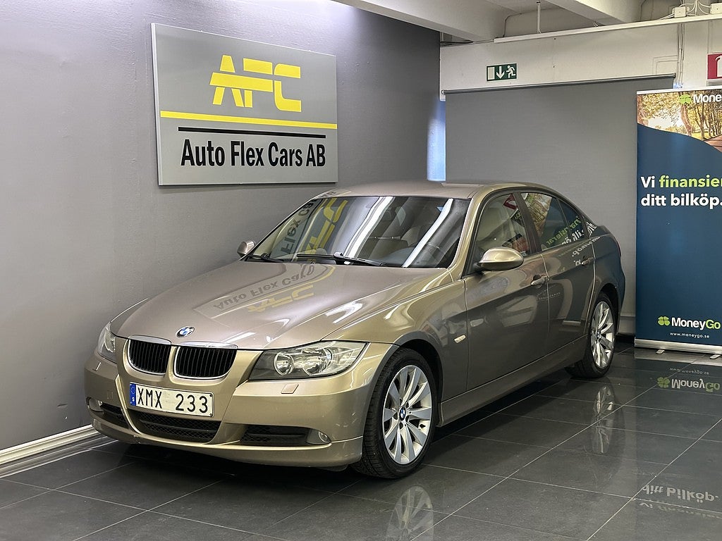 BMW 320D Sedan Advantage Fullservice | Nybesiktad | Skinn