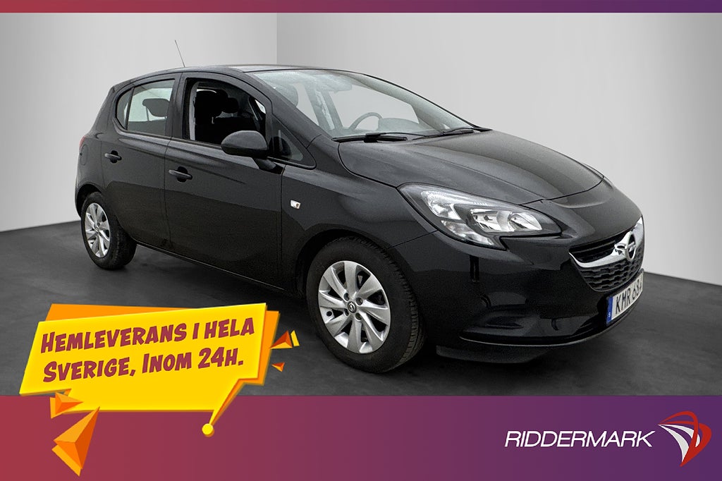 Opel Corsa 1.4 90hk 2 Brukare Rattvärme Sensorer Farthållare