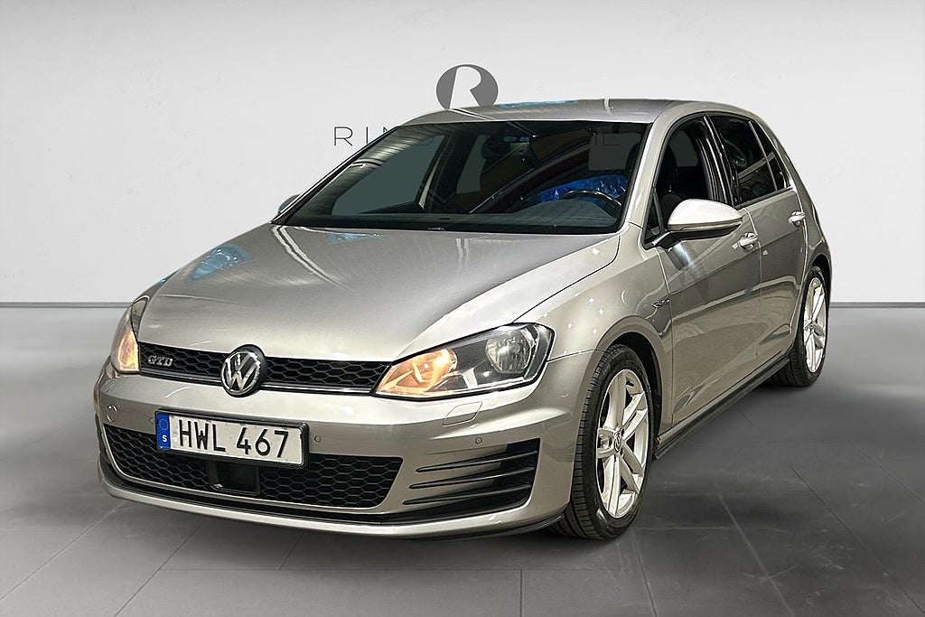 Volkswagen Golf GTD 2.0 TDI 184 HK AUT D-VÄRME P-SENSOR 17"