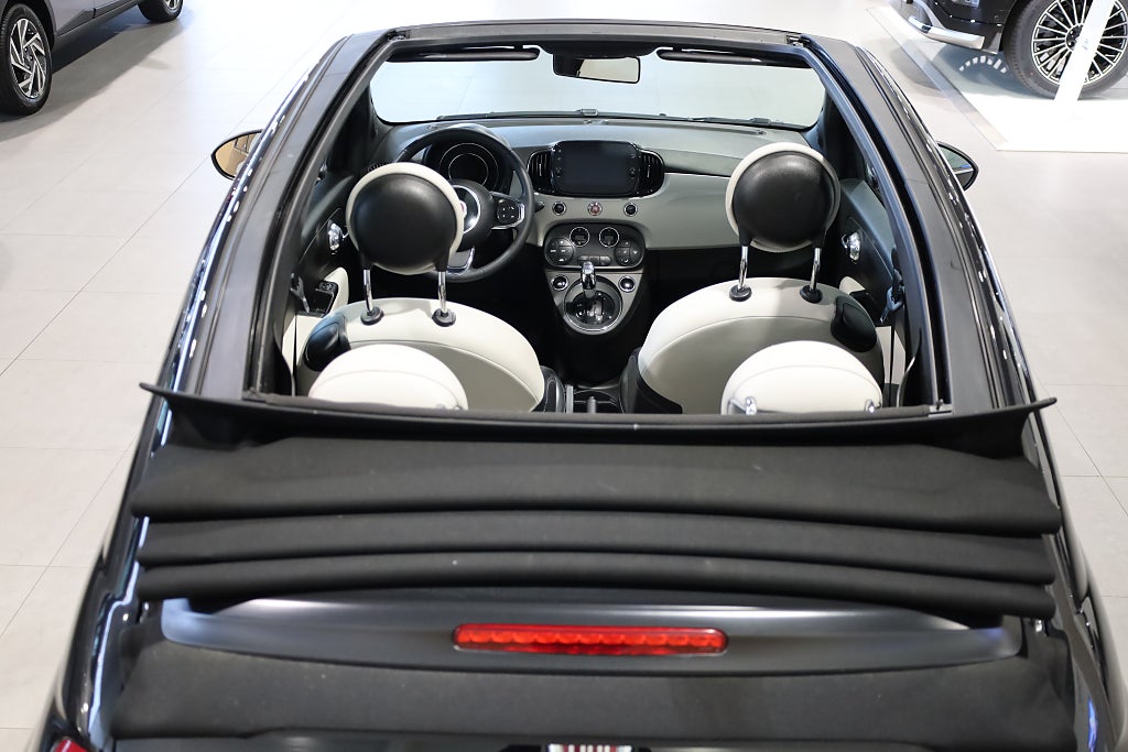 Fiat 500C 1.2 CAB AUT Lounge PDC Blåtand K-rems bytt 2021