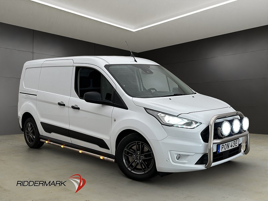 Ford Transit Connect LWB Värmare Drag B-Kamera CARPLAY Moms