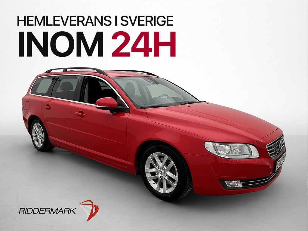 Volvo V70 D4 AWD Momentum Värmare Adapt-fart Rattvärme Drag