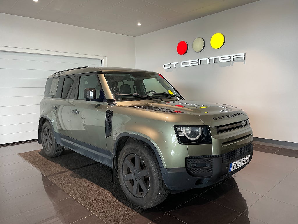 Land Rover Defender 110 D200 7-sits 360° Panorama 200hk