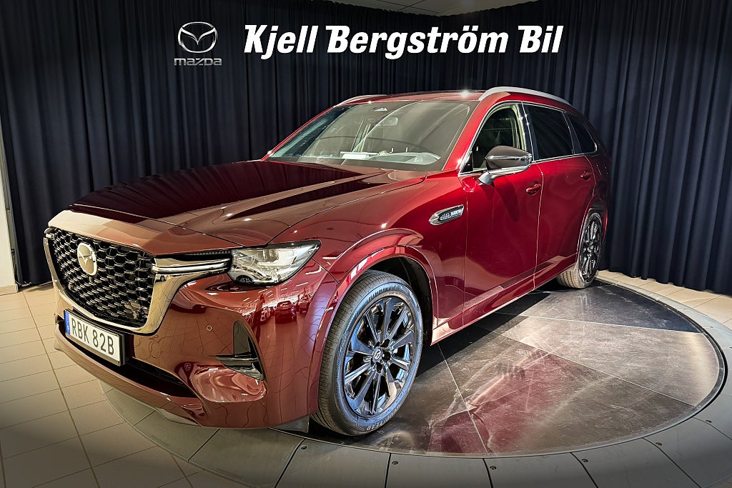 Mazda CX-80 PHEV AWD 327HK Homura Plus 7-sits 360* BOSE DEMOBIL!