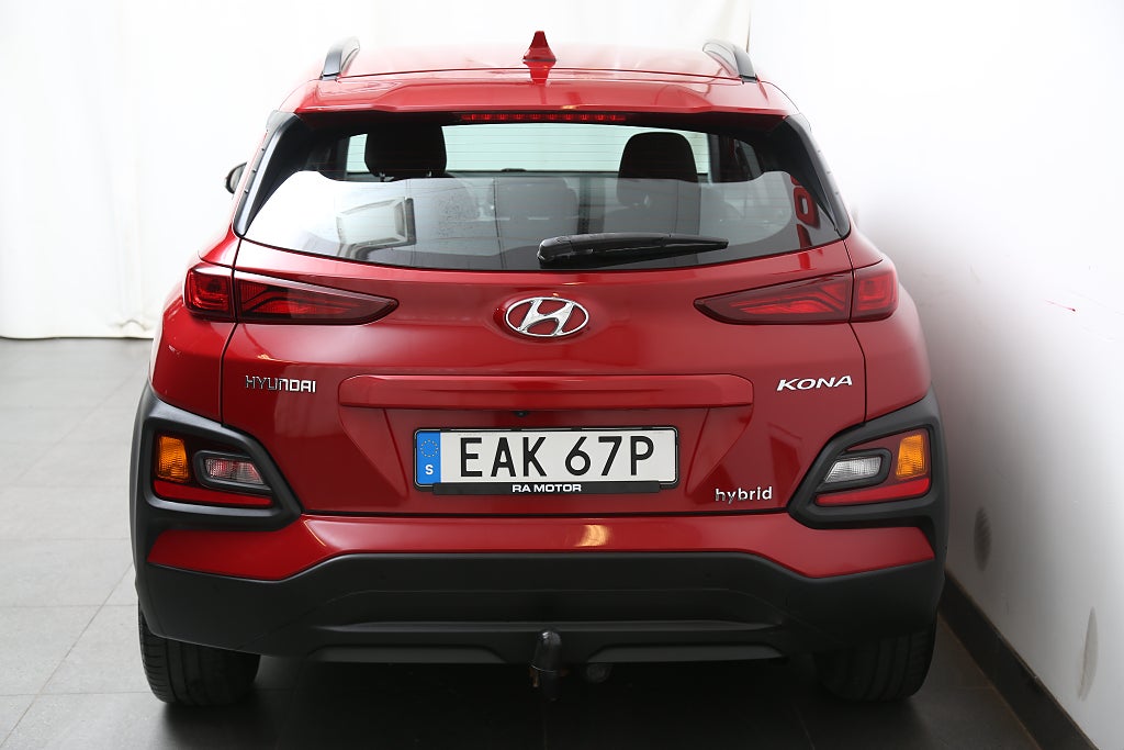 Hyundai Kona Hybrid 1,6 GDI 141hk Trend Aut Kamera CarPlay Dragkrok 2020
