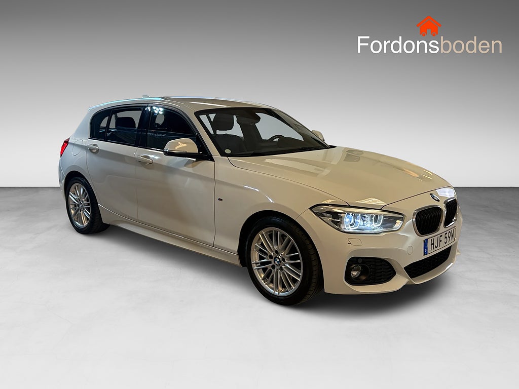 BMW 120 i 5-dörrars Steptronic M Sport PDC Farthållare Helskinn