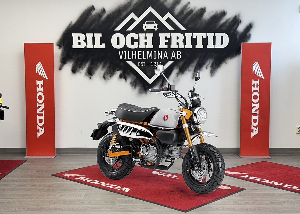 Honda MSZ125 Monkey Bike Uppdaterad!