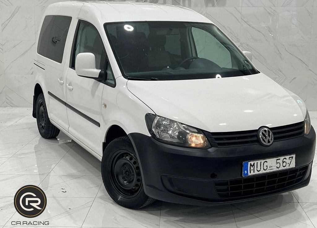 Volkswagen Caddy Kombi 1.6 TDI | Drag | värmare | 5 Sits |Nykamrem