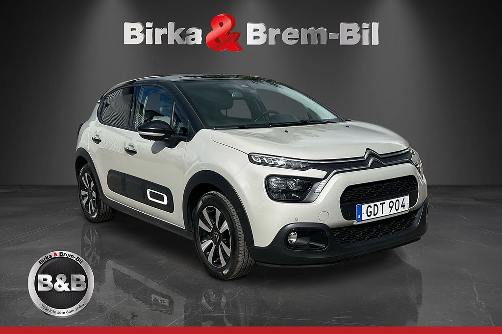 Citroen C3 1.2 PureTech 83hk kamera , Apple carplay