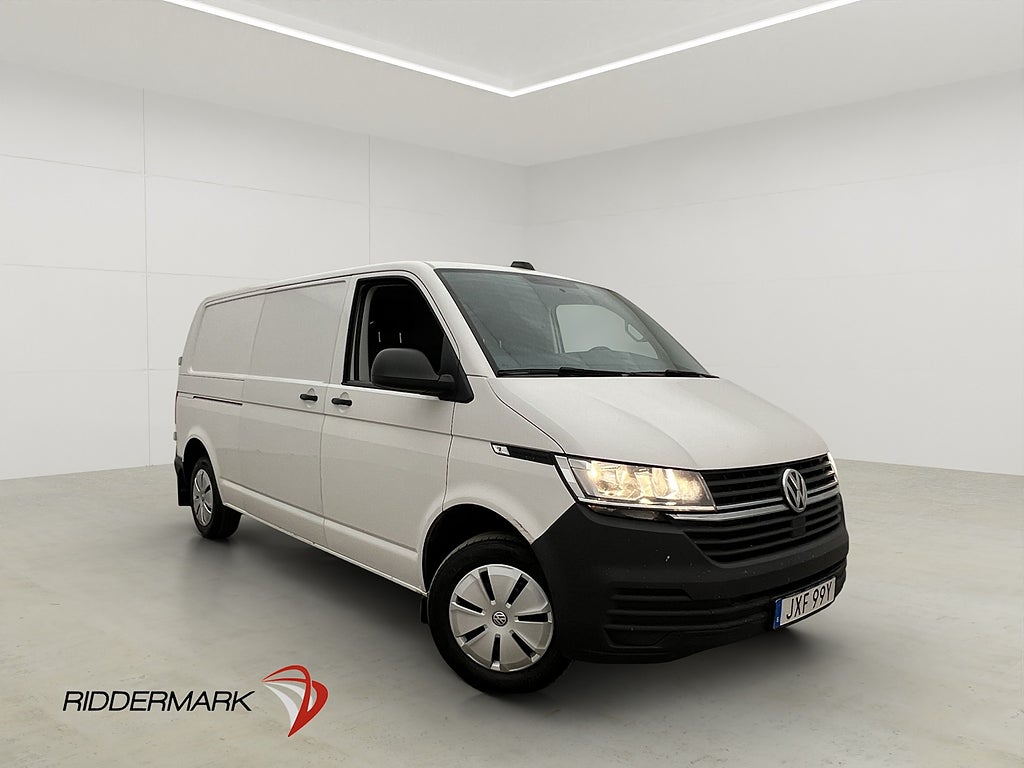 Volkswagen Transporter L2 Värm B-Kam Drag CARPLAY Moms 1-Äga