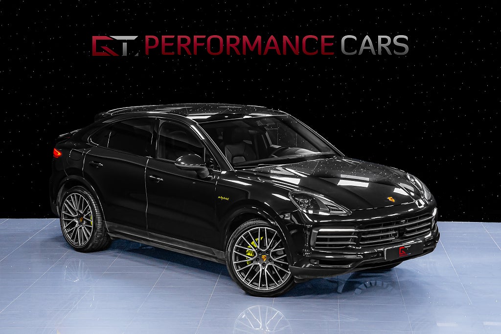Porsche Cayenne E-Hyb Coupé Platinum Edt MOMS 22" Pano HuD BOSE 14-vägs