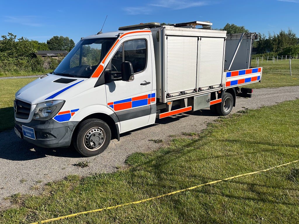 Mercedes-Benz Sprinter 516 TMA, Servicebil, Lågmilad, E6