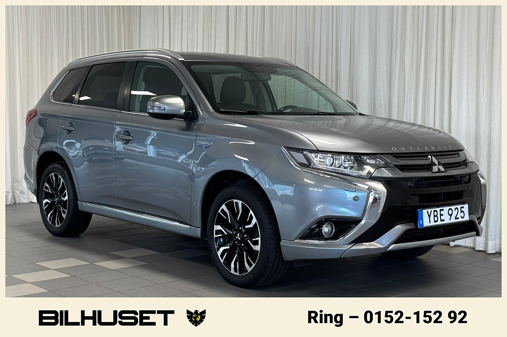 Mitsubishi Outlander PHEV CVT City B-kamera Drag Rattvärme