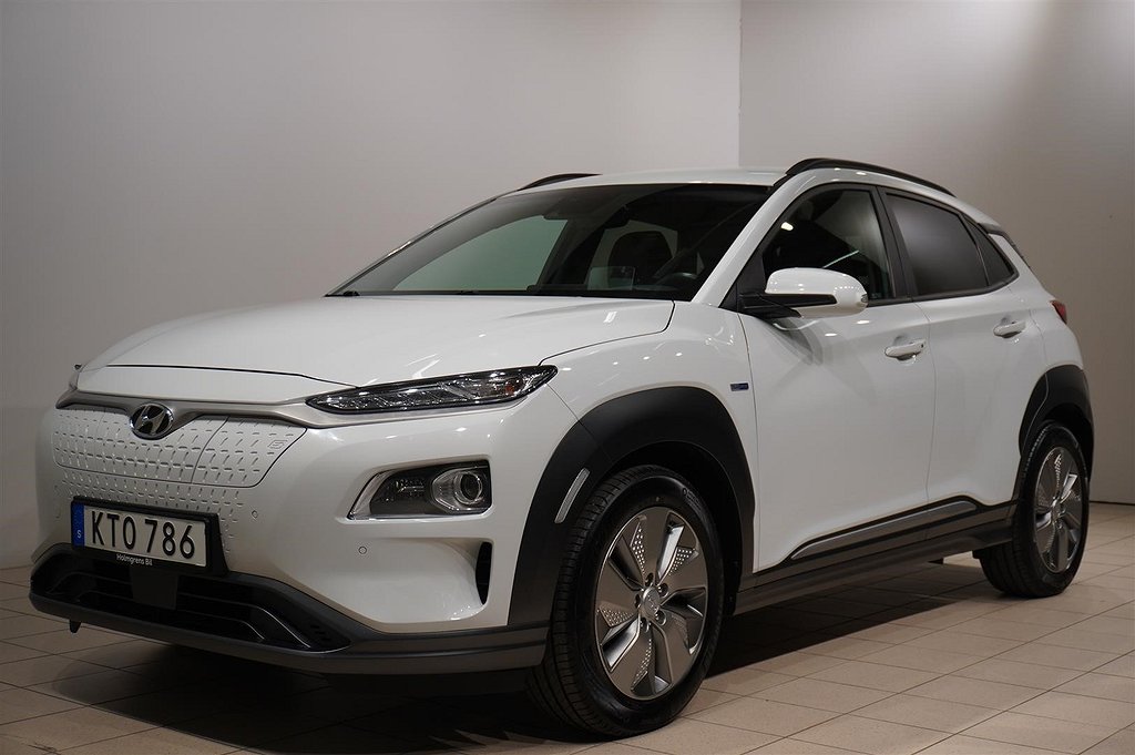 Hyundai Kona Electric Kona EV Advanced+ 64 kWh 204hk 2.95% Ränta