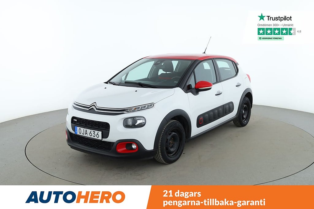 Citroën C3 1.2 PureTech / Keyless, CarPlay, LDP, PDC