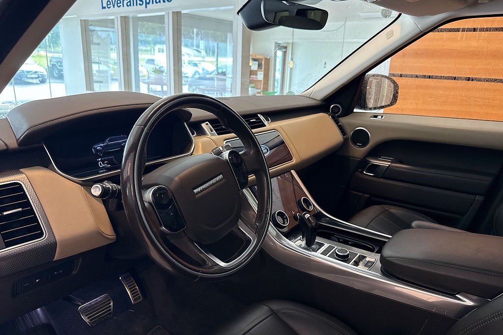 Land Rover Range Rover Sport P400e HSE Drag Värmare Meridian Pano HUD Sov Hjul miniatyr 7