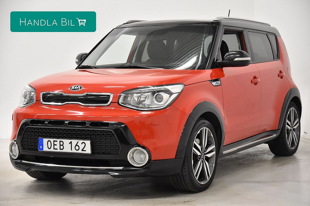 Kia Soul 1.6 Aut GLS B-kam Rattvärme SoV-hjul 136hk