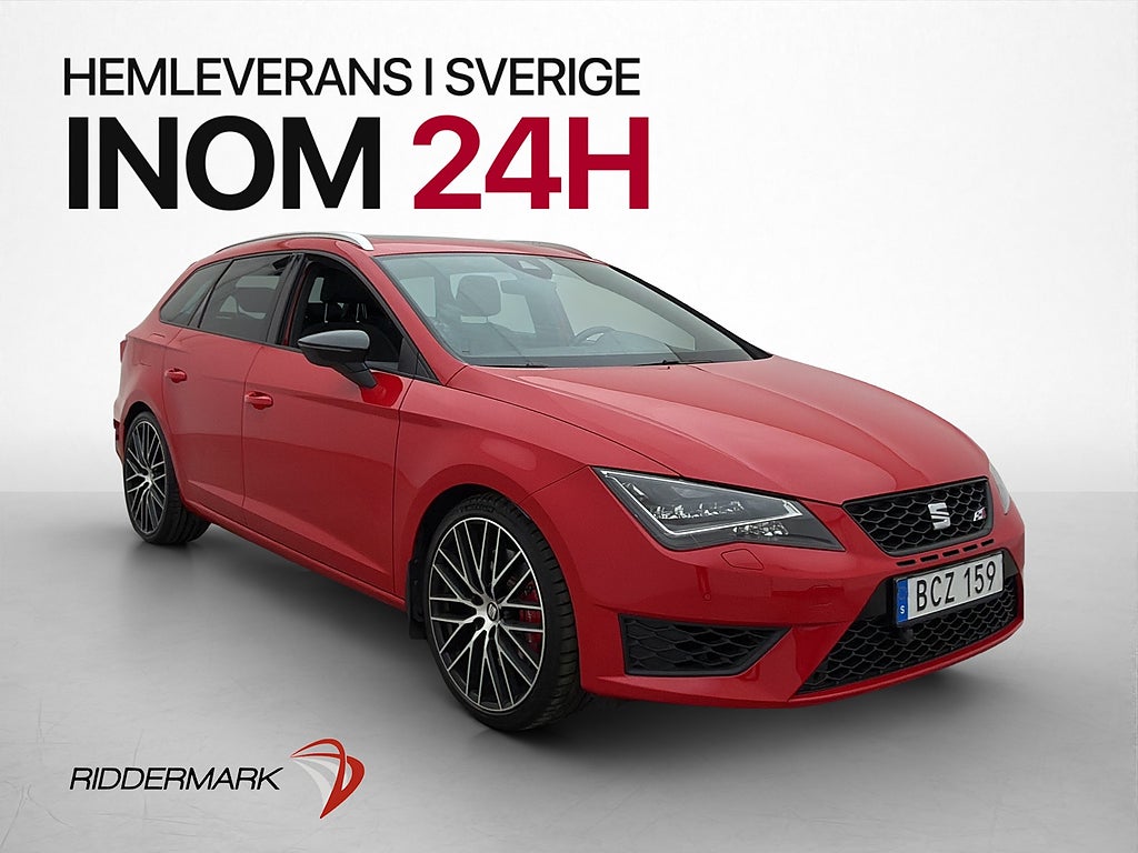 Seat Leon ST 2.0 TSI 290hk Cupra Kamera Pano Navi CarPlay