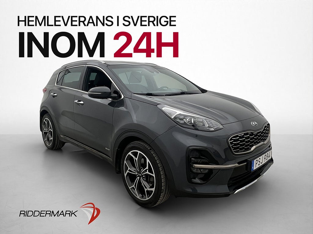 Kia Sportage 1.6 T-GDI AWD GT-Line Kamera M-Värm Drag Skinn