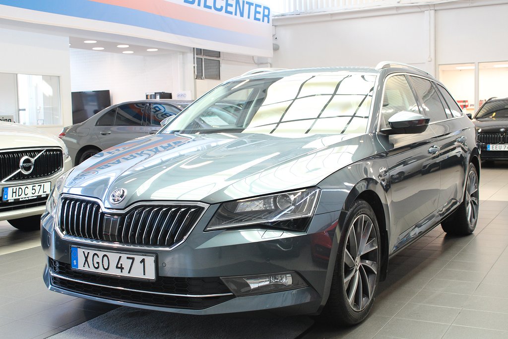 Skoda Superb 2.0 TDI 4x4 DSG/L&K/Cockpit/Värmare/Kamera/krok