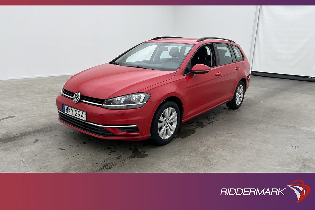 Volkswagen Golf Sportscombi TSI 110hk Kamera CarPlay Drag