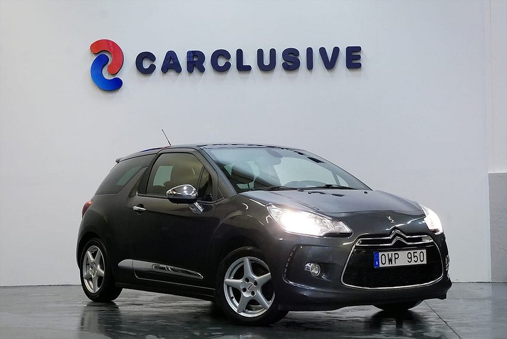 Citroën DS3 155hk Urban Chic Sport 2013 | 824 kr/mån |