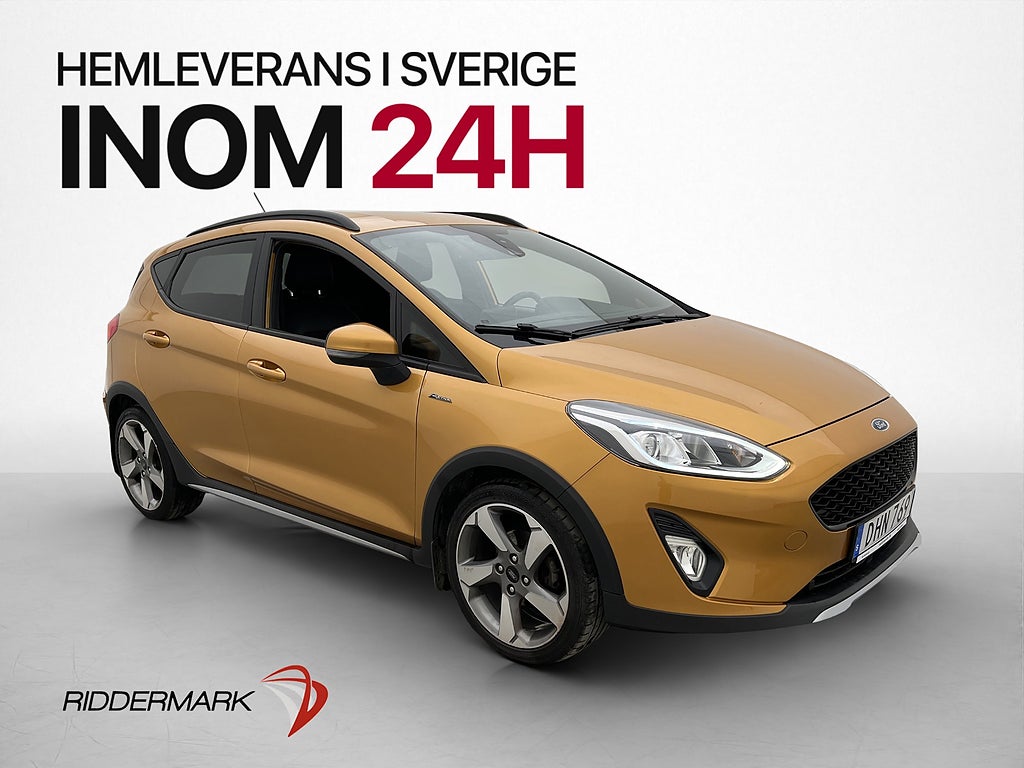 Ford Fiesta 1.0 Active Adaptiv-fart B&O Navi P-Sensorer WiFi
