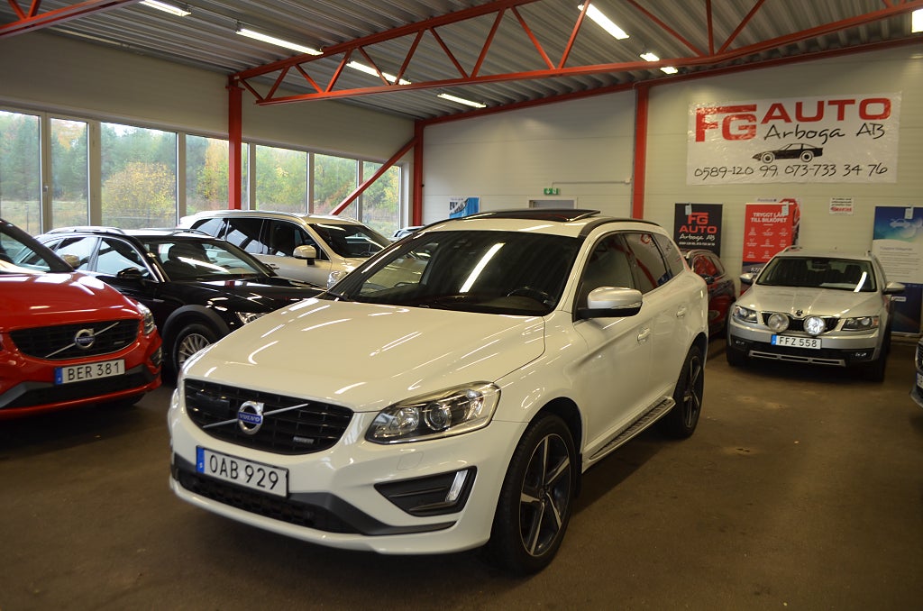 Volvo XC60 D4 AWD R-Design Polestar 215 hk Pano Navi Drag