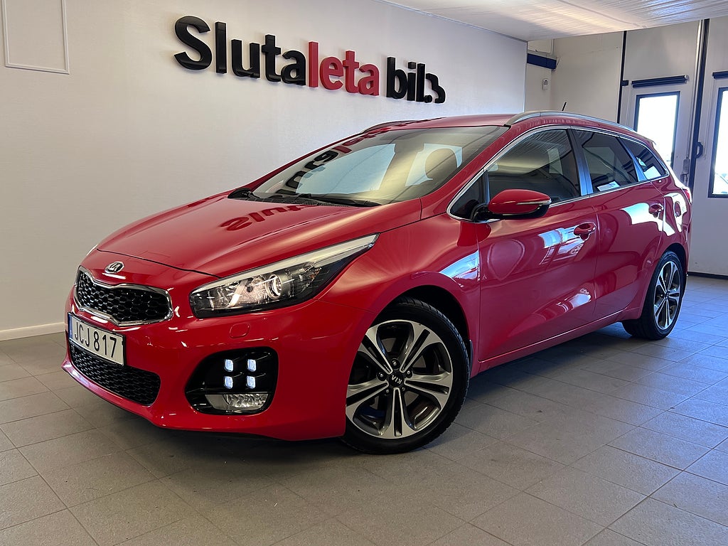 Kia Ceed SW 1.6 CRDi Aut Drag GT-Line Navi S/V Hjul ingår