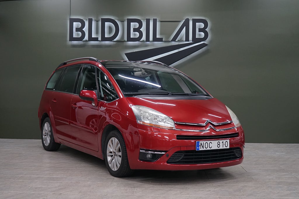 Citroën Grand C4 Picasso 2.0 EGS 7 SITS NYBES/NYSERV M-VÄRMARE 140hk