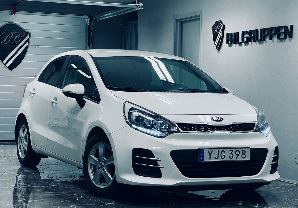 Kia Rio 1.2 CVVT GLS 85hk|GPS|Backkamera|Rattvärme|