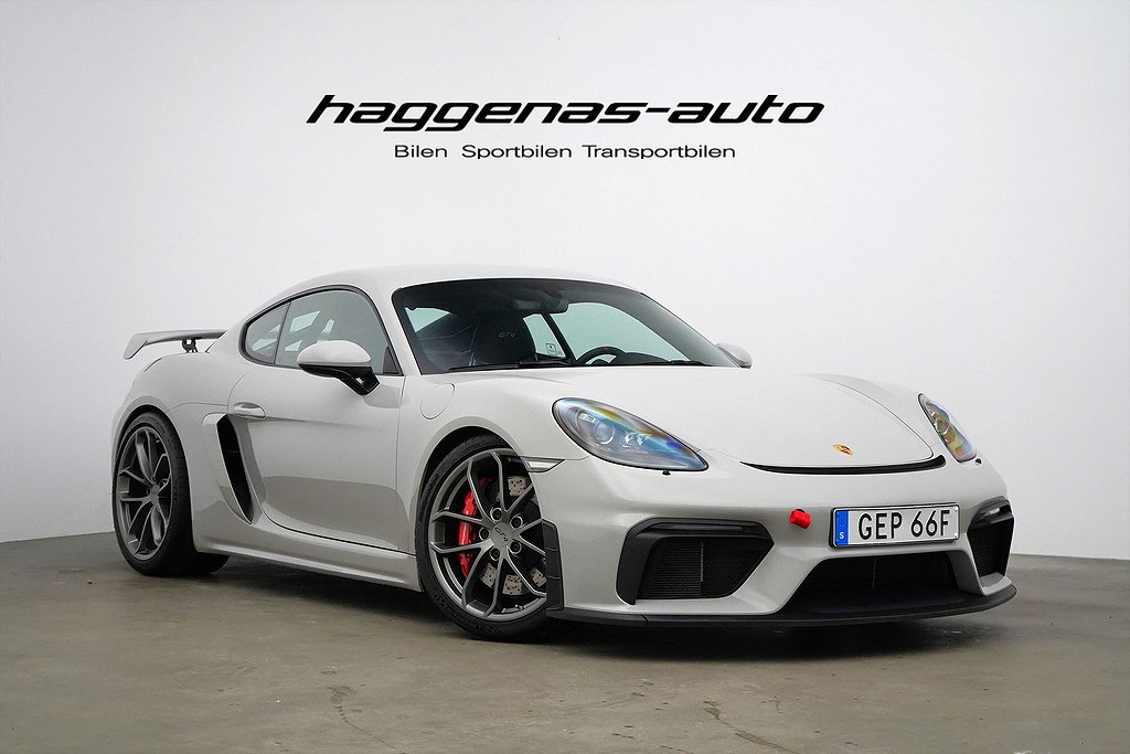 Porsche 718 Cayman GT4 / 420 hk / Clubsport / Manthey