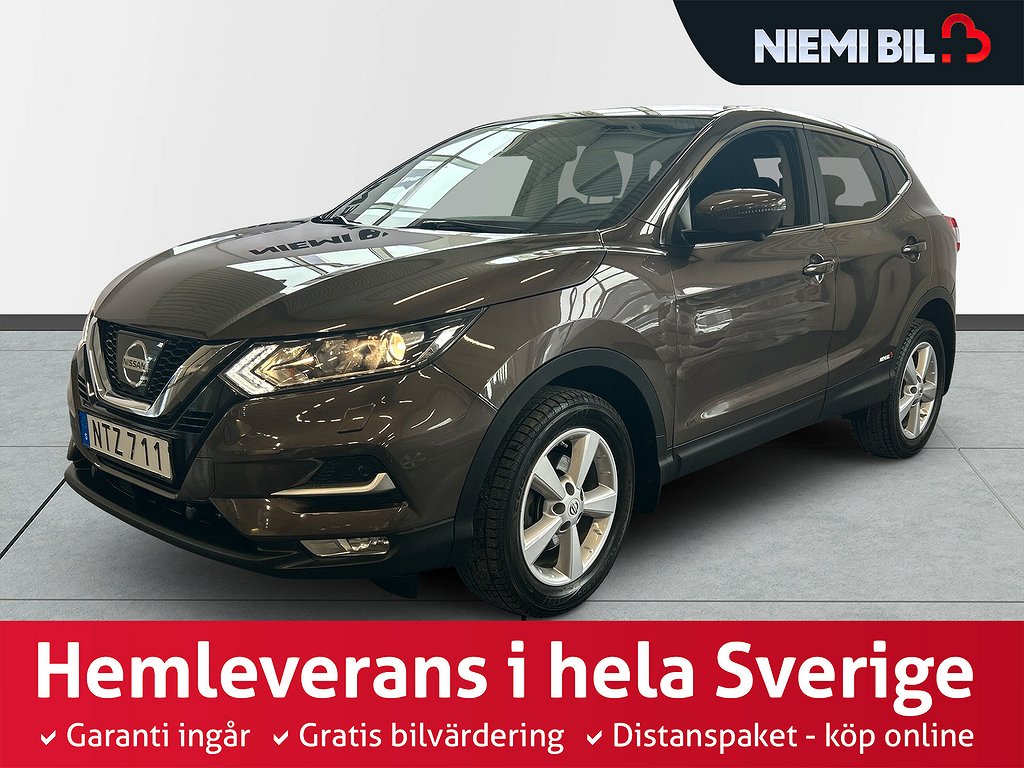 Nissan Qashqai 1.2 DIG-T XTRONIC-CVT S&V-hjul/BT/Psensorer