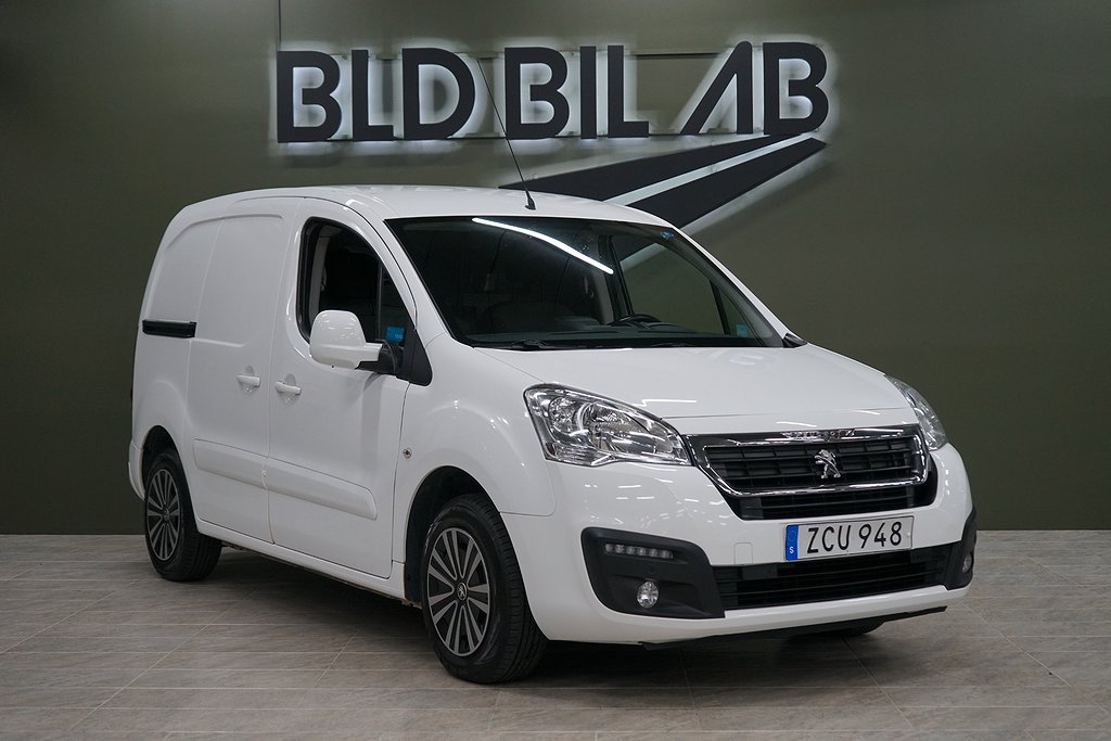 Peugeot Partner Van Utökad Last 1.6 BlueHDi NYBES MOMS 99HK