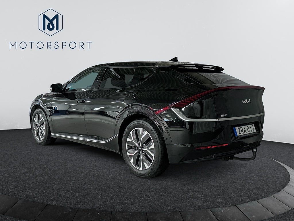 Kia EV6 77.4 kWh AWD 325hk Plus Dragkrok 360-Kamera Läder Navi bild 5