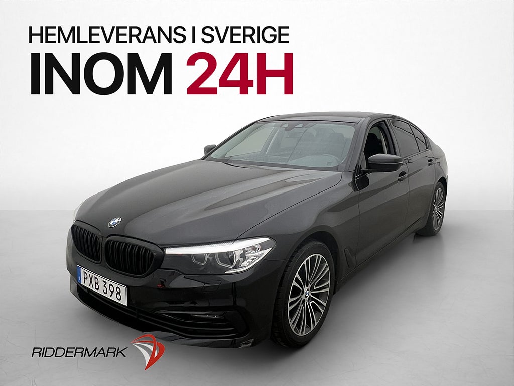 BMW 520d 190hk Sport line Ambient Kamera Navi Dragkrok