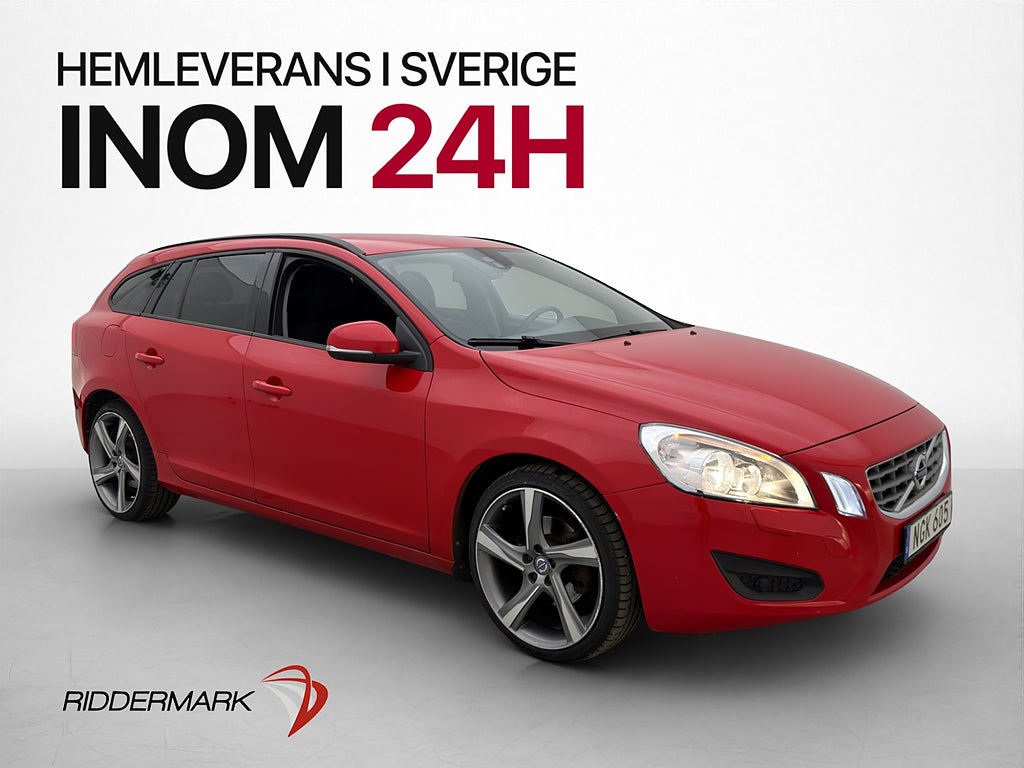 Volvo V60 T3 150hk P-Sensor M-Värm R-fälg 0,6l/mil