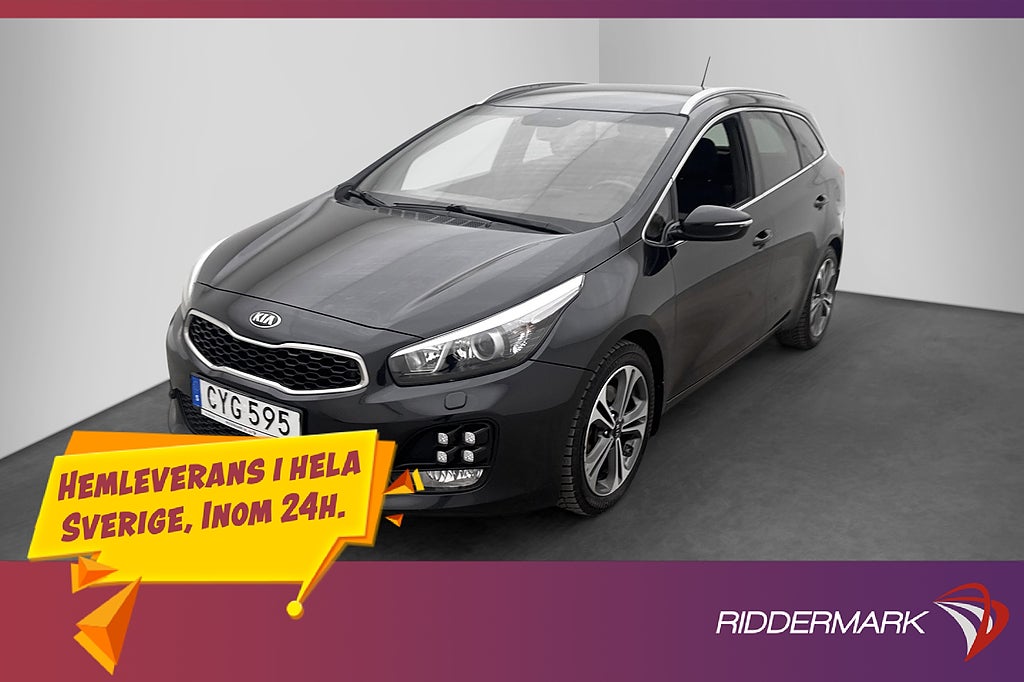 Kia Ceed CRDi 136hk GT-Line Dragkrok Navi Kamera