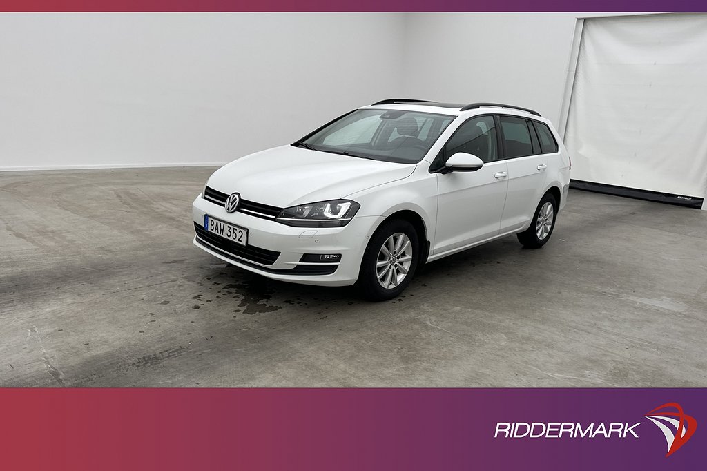 Volkswagen Golf SC 1.6 TDI 105hk Pano Värm Kamera Navi Drag