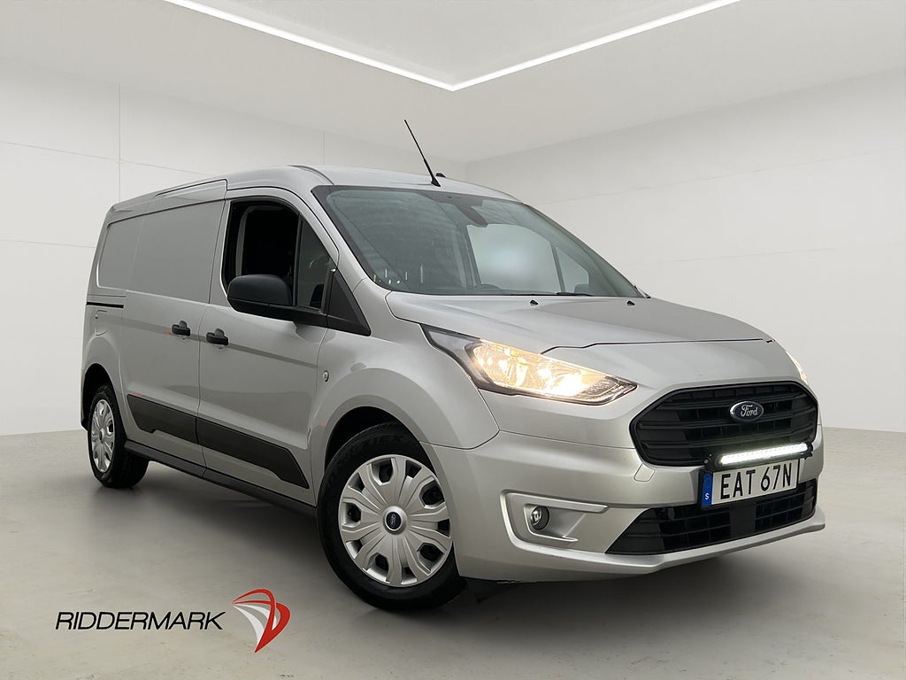 Ford Transit Connect LWB Värmare Drag B-Kamera CARPLAY Moms